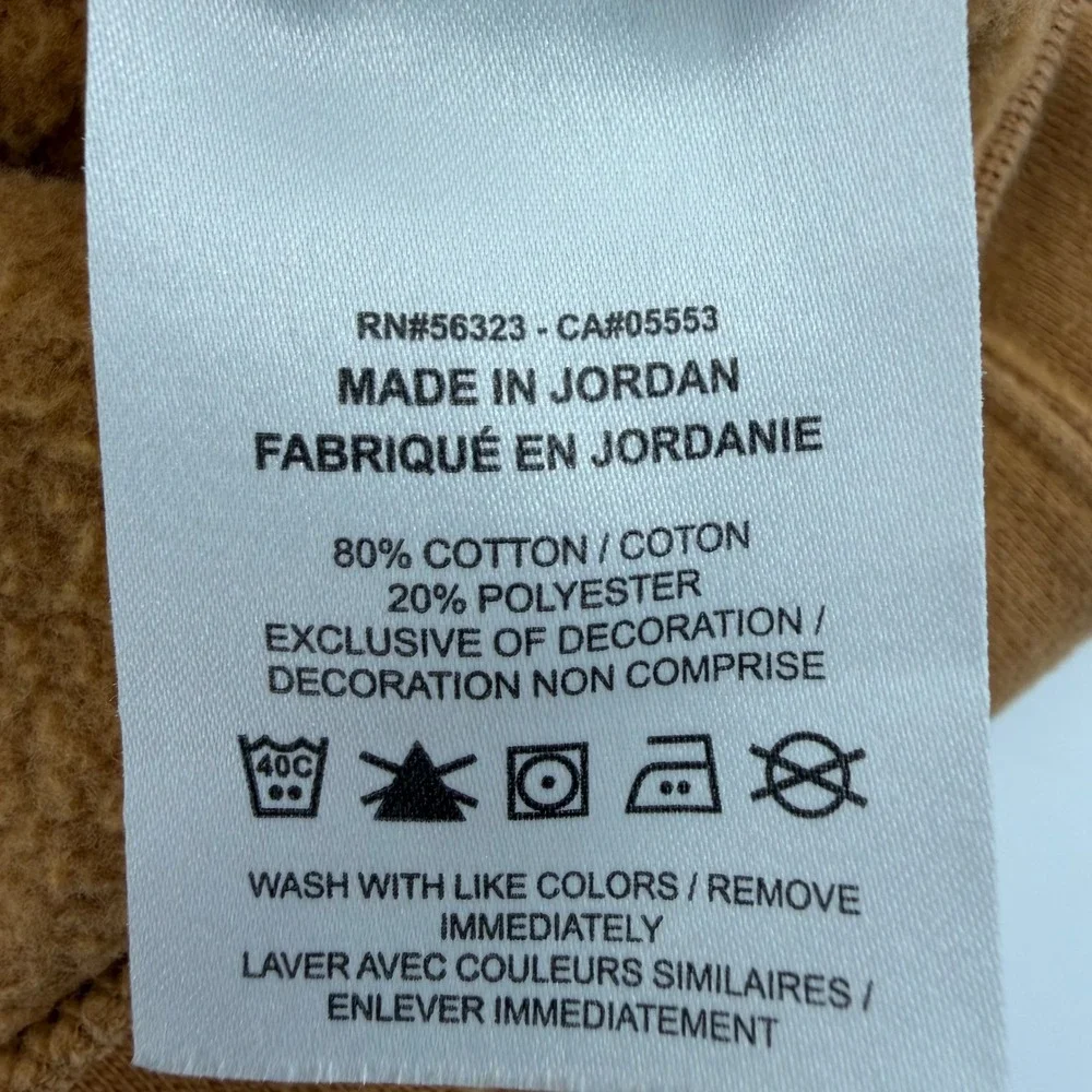 Nike Sweatshirt Mens M Brown Sportswear Club Fleece Crewneck BV2662-224